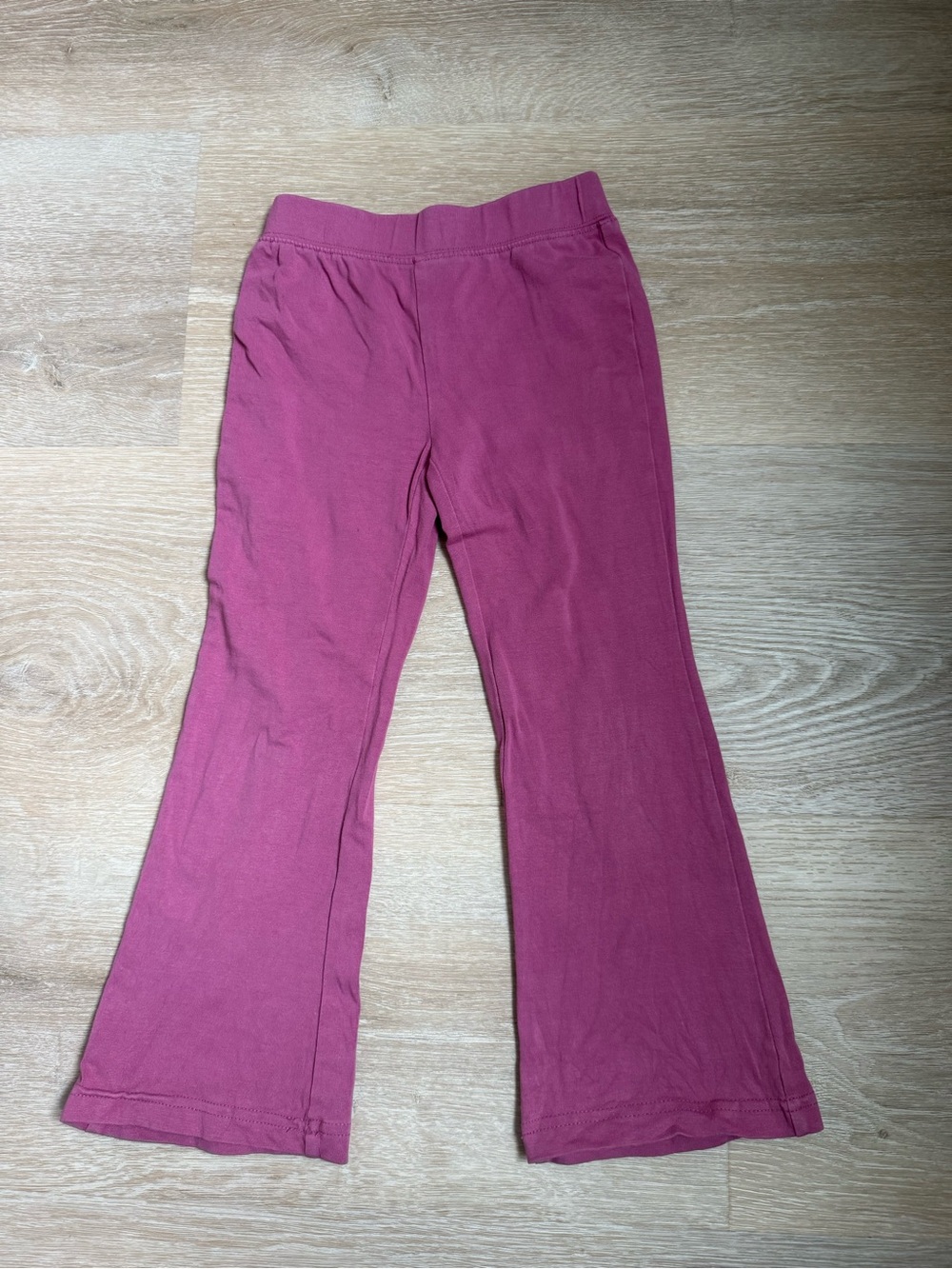 Hanna Andersson Pink Flare Leggings -size 4